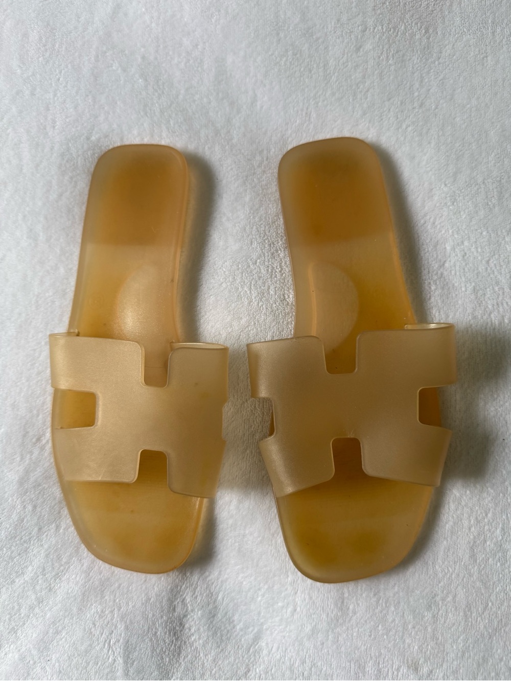 Neutral Tan Slide Sandals - Women's Casual Slip-On